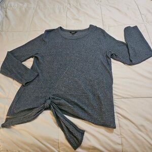 Simply Vera Vera Wang Emerald Green Long Sleeve Sweater Top Size L